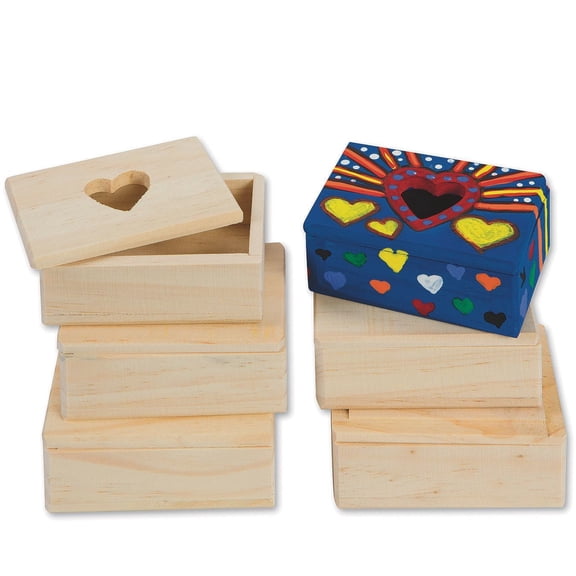 Heart Cutout Box (Pack of 6)