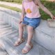 thumbnail image 2 of Gibobby Tirantes Para&nbsp;Camisa Camiseta sin mangas de verano para niñas, ropa interior de mezcla de algodón para niños, camisola para niñas, camiseta interior para niños （Rosa， 6-12 Meses), 2 of 5