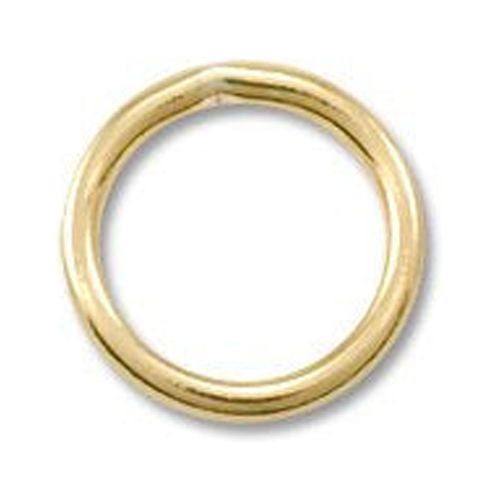 Jump Ring - Round Closed 4mm Gold Filled (1-Pc)