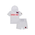 thumbnail image 5 of Spider-man Toddler Boy Textured Knit Short Set, Sizes 12 Months-5T, 5 of 6
