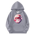 thumbnail image 4 of Chandail pour Enfants, Mode Décontractée Garçons Filles avec Imprimé, Haut à Manches Longues à Col Rond avec Poche, Chandail à Col Rond pour Enfants, 4 of 9