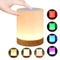 thumbnail image 1 of Night Light Touch Sensor Lamp Bedside Table Lamp for Kids Bedroom Rechargeable Dimmable Warm White Light and RGB Color Changing, 1 of 5