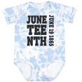 thumbnail image 3 of Inktastic Juneteenth June 19, 1865 Boys or Girls Baby Bodysuit, 3 of 5