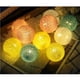thumbnail image 3 of Guirnalda de bolas de algodón Colco 20 luces de cadena de lámpara de noche LED para decoración de habitación, 3 of 8