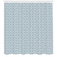 thumbnail image 3 of Ambesonne Japanese Shower Curtain, Retro Blue Blossoms, 69"Wx75"L, Blue White, 3 of 3