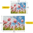 thumbnail image 4 of FREEAMG Spring Pink Tulip Flowers Puzzle for Adults 500 Piece Puzzles Game DIY Toys Creative Gift Home Decorations, 4 of 7