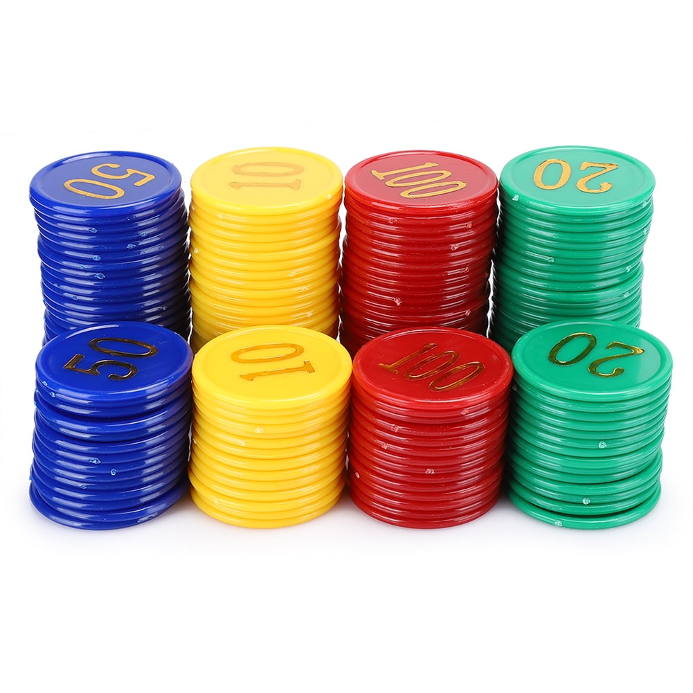 Onderdrukken absorptie elegant Poker Chips Set, Strong Educational Poker Chip Professional 160pcs / Box  With Round Edges For Fun Reward For Children - Walmart.com