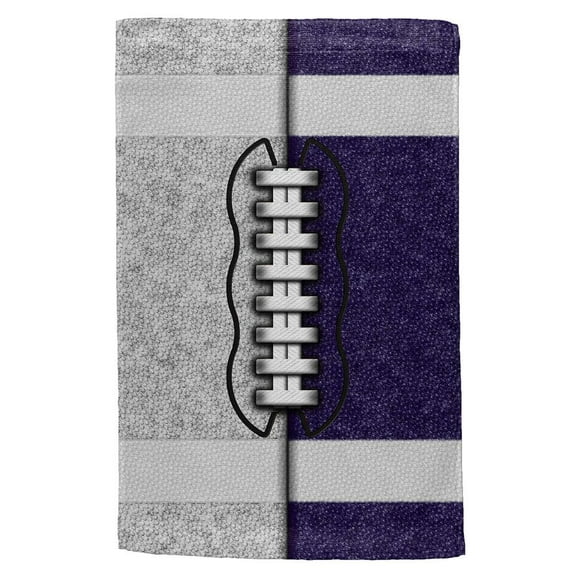 Fantasy Football Team Grey and Navy All Over Sport Towel