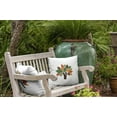 thumbnail image 4 of 18" x 18" Simply Daisy Printed Quilt Tree Polyester Indoor/Outdoor Pillow, Forest Green Qty 1, 4 of 6