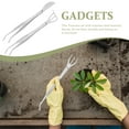 thumbnail image 3 of Miangastore Stainless Steel Tweezers with Rake and Spatula for Home Use Small Garden Tools 1 Set Silver, 3 of 8