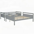 thumbnail image 3 of Twin over Full Bunk Bed Set - 2 Beds in 1, Safe with Guardrails & Sturdy Construction, 3 of 18