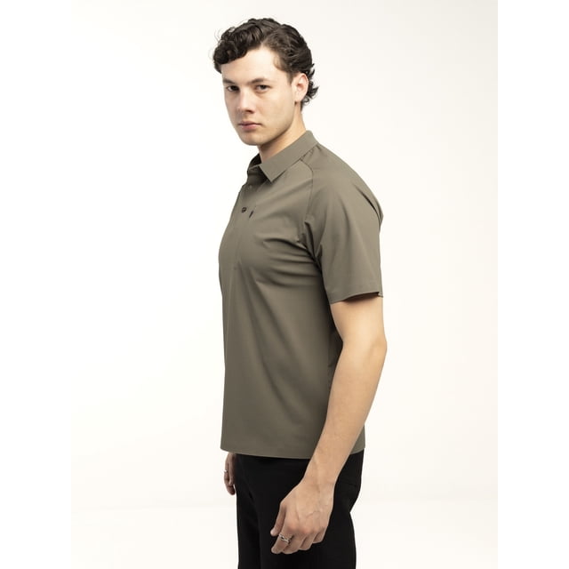 ATLO Playera Polo Casual Con Cierre Para Hombre APL03CH