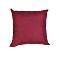 thumbnail image 2 of Handmade Eco-Friendly 16''x16'' Decorative Cushion Covers Solid Silk Red Indoor Pack Of 8, 2 of 3