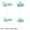 Blue 4Pcs, variant on Walbest Clouds Shape Cake Topper, Non-stick Colorful Cloud Cake Topper for Kid Birthday Baby Shower Wedding Party, Baking Cake Decoration Supplies