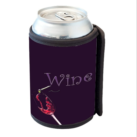 KuzmarK Insulated Drink Can Cooler Hugger - Wine