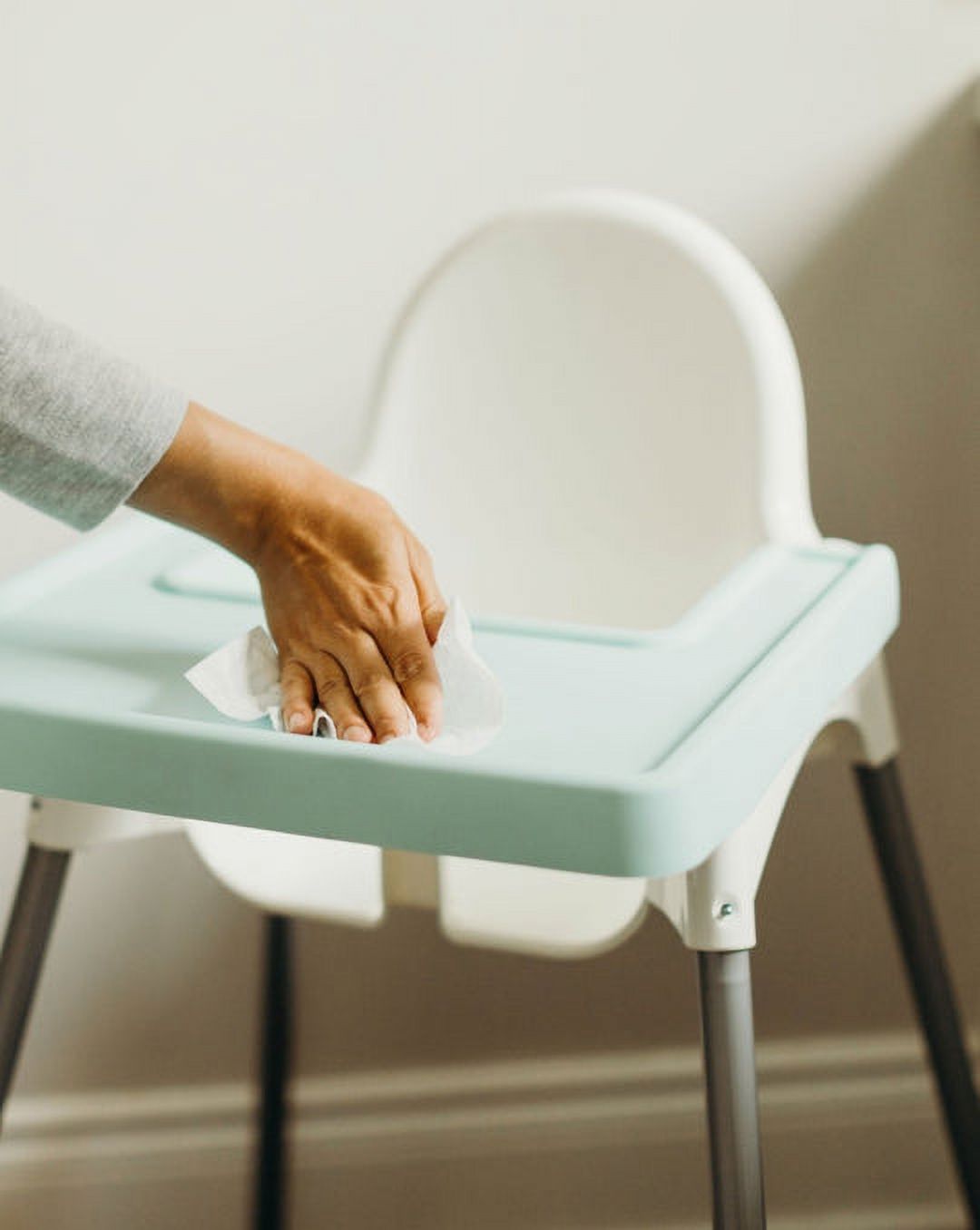 Napperon De Chaise Haute IKEA Antilop - Tapis De Table En Silicone Antidérapant Pour Bébé, Facile à Nettoyer