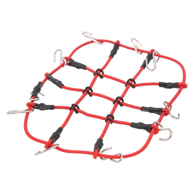 RC Crawler Car Luggage Net Nylon Material RC Luggage Net with High Simulation Cool Appearance Widely Compatible for RC Car