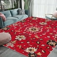 thumbnail image 5 of 6.5'x10' Indoor Outdoor Carpet Carpet Small Area Rug Washable Arrel Speckled Wool-Blend Area Rug Fluffy Area Rug, 5 of 10