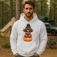 thumbnail image 4 of Retro Halloween Highland Cow Moo I Mean Boo Fall Pumpkin Cow – T-Shirt / Hoodie / Sweatshirt – Seasonal Apparel – Halloween, 4 of 6