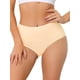 thumbnail image 1 of INSPIRAR CHIC Ropa interior para el Día de la Madre para Mujeres, Panties de Control de Abdomen de Cintura Alta, Braguitas Transpirables M Beige, 1 of 4