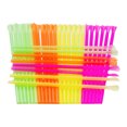 thumbnail image 1 of Bearachild 100 pack/lote pajita práctica con forma de cuchara multiusos y ecológica para cualquier ocasión elegante Mostrada, 1 of 6