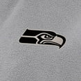 thumbnail image 2 of Women's Antigua  Gray Seattle Seahawks Nostalgic Full-Zip Vest, 2 of 2