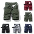 thumbnail image 6 of Mens Shorts Beach Casual Chino Sports Gym Workout Hiking Fitness Short Pants, 6 of 11