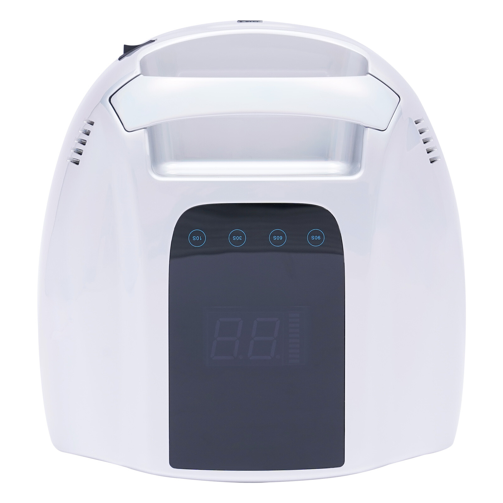 Professional Rechargeable 96W UV LED Portable Cordless UV Light for Nail Lamp Machine with Removable Stainless Steel Bottom (9*8.7*3.8in)