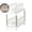 White, variant on WNFJR Under Sink Organizer and Storage, Pull Out Cabinet Organizer 2 Tier for Bathroom, Countertop Organizer for Kitchen(White)