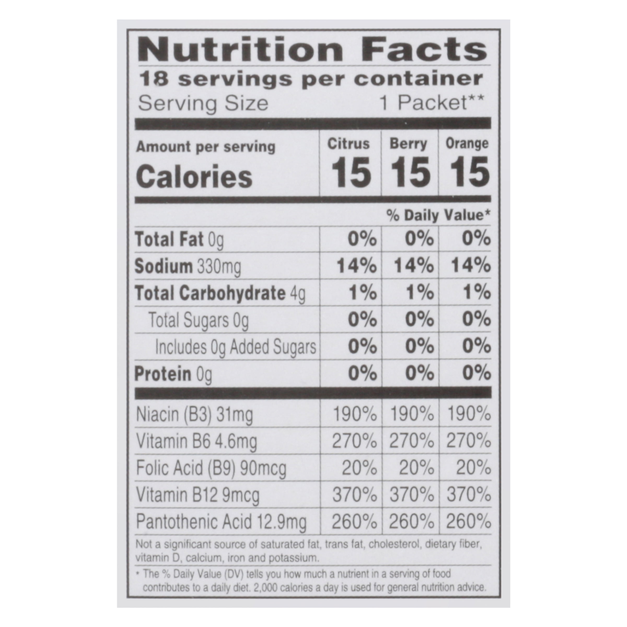 (6 pack) 4C Energy Rush with Taurine Variety Pack Drink Mix