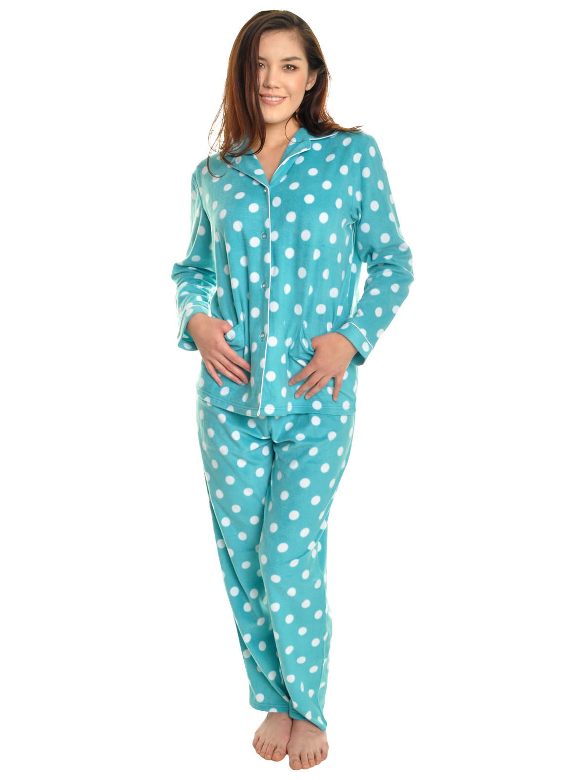 Large Angelina COZY Fleece Pajama Set