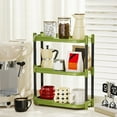 thumbnail image 6 of TNDBKQWR 3-Tiered Kitchen Storage Shelves Office Desk Shelf, Bathroom Storage Shelves Table Top Shelf, Shelf Bathroom Kitchen Counter Organizers, 6 of 6