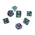 thumbnail image 3 of Juego de dados de números poliédricos, juego de mesa de acrílico, juguetes de dados, resistente al agua y al desgaste, 7 Uds., 3 of 8