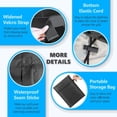 thumbnail image 2 of BN-LINK Grill BBQ Cover, 420D Outdoor Heavy Duty Waterproof Barbecue Gas Cover, All Weather Protection, 58"W x 24"D x 47"H, Black, 2 of 7