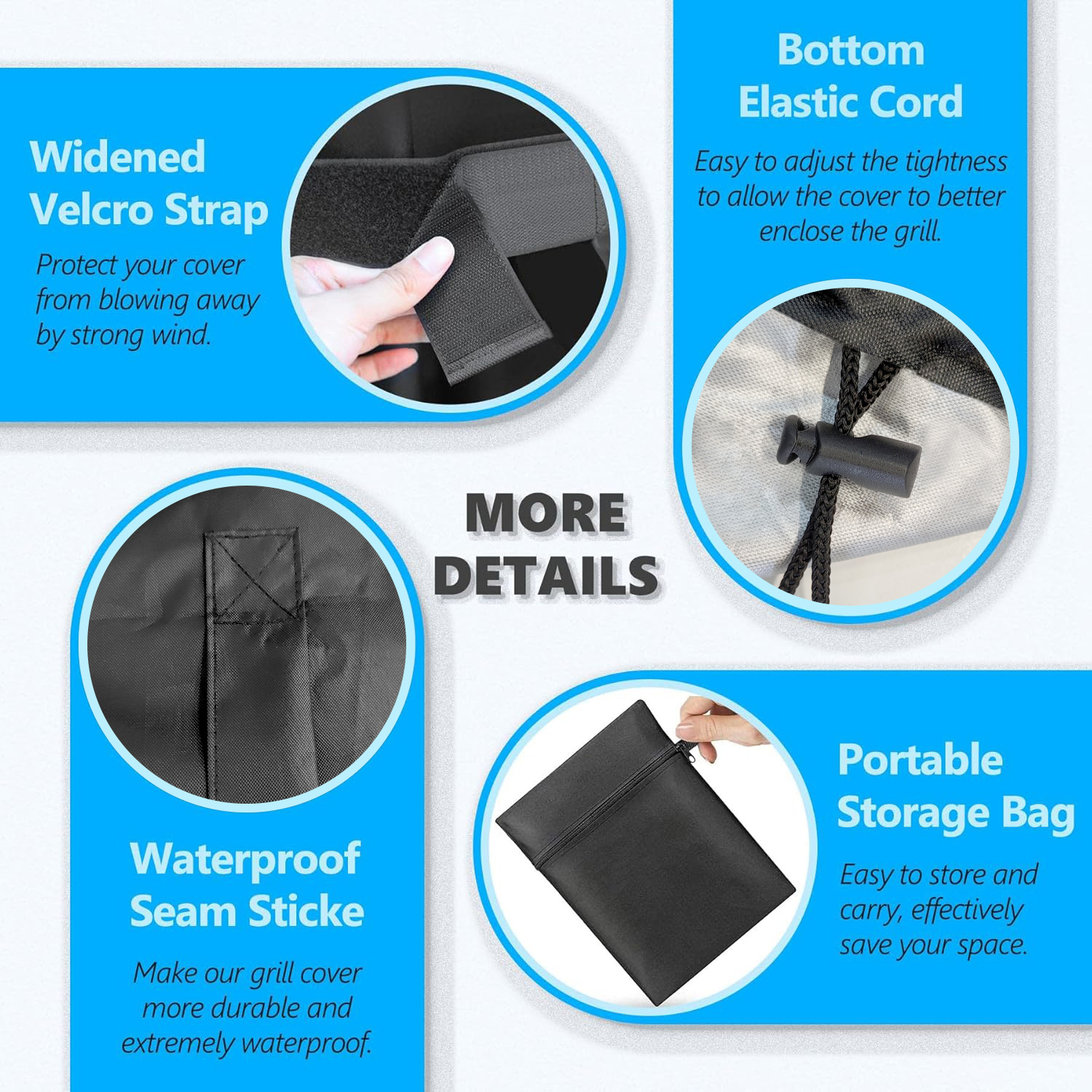 BN-LINK 58" Waterproof Grill Cover photo 2