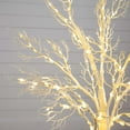 thumbnail image 4 of Nearly Natural 4ft. Pre-Lit Artificial White Twig Tree with 160 Warm White LED Lights, 4 of 10
