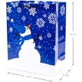 thumbnail image 3 of Large Holiday Gift Bags, Snowman and Trees (Pack of 2), 3 of 5