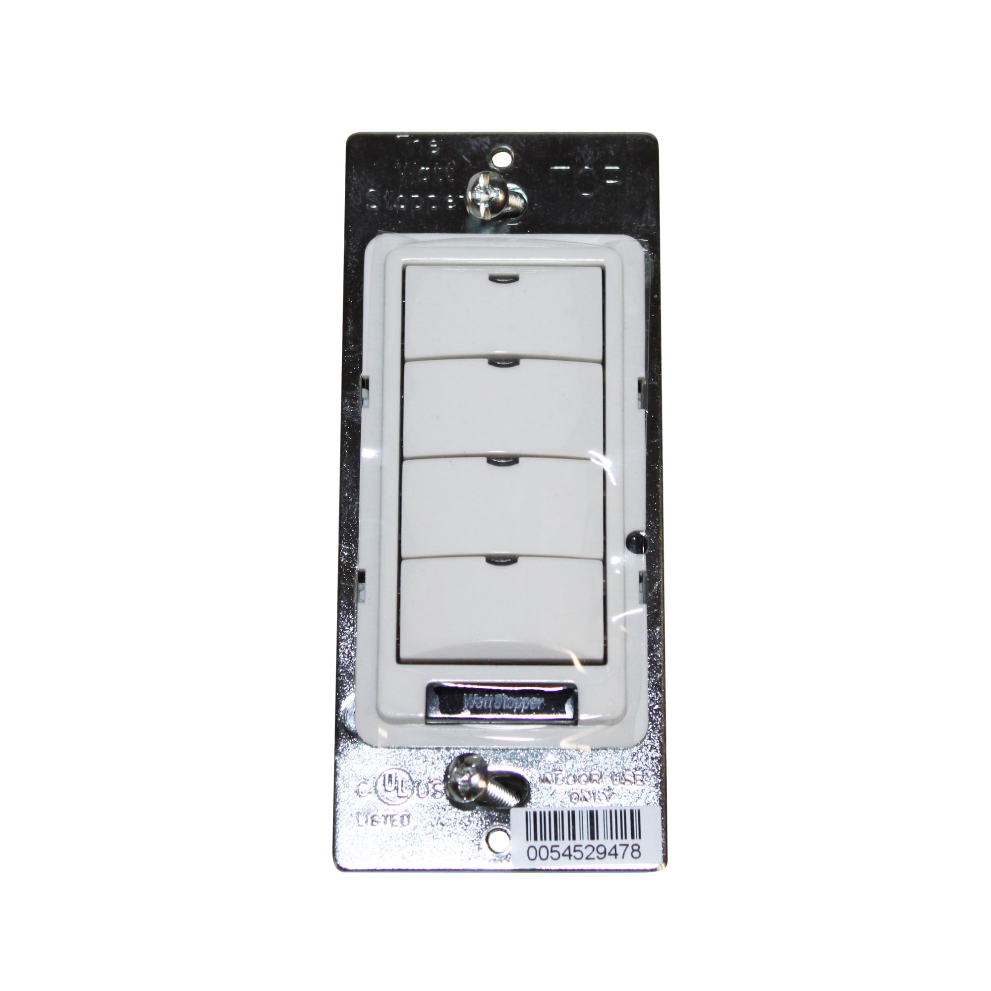 Legrand Watt Stopper LMSW-101-B Digital Wall Switch,1-Button 24VDC 5mA 