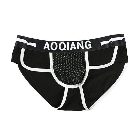 Odeerbi Mens Underwear Seamless Boxer Briefs 2025 Fashion Shorts Soft Cotton Bulge Pouch Underpants Gray