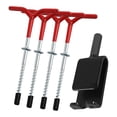 thumbnail image 2 of 4x Anclajes Para Pesca En Hielo Adaptador Para Taladro Eléctrico Anclaje Para Hielo Estacas Para Carpas De Alta Resistencia, 2 of 8