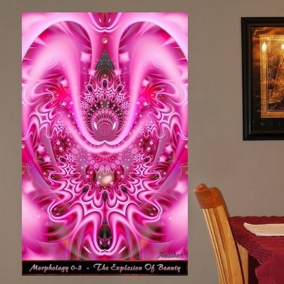 Wallhogs Xzendor7 Explosion of Beauty Wall Mural