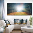 thumbnail image 1 of Men and Bright Sunlight Panorama - Landscape Canvas Art Print, 1 of 3