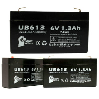 AJC Battery Compatible with Leoch DJW6-12 6V 12Ah Sealed Lead Acid Battery