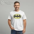 thumbnail image 2 of Men's Batman Classic Logo Graphic T-Shirt - Stylish & Comfortable Tee,, 2 of 10