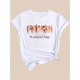 thumbnail image 2 of Camiseta de manga corta para mujer, camisetas tipo túnica, trajes de regalo cómodos, ropa deportiva, camisetas de verano, camiseta básicaWomen'S Day Inspirational Women Print T-Shirt - Casual Crew N, 2 of 7
