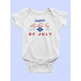 thumbnail image 3 of Happy Independence Day 4Th. Bodysuit Infant -Image by Shutterstock,  18 Months, 3 of 4
