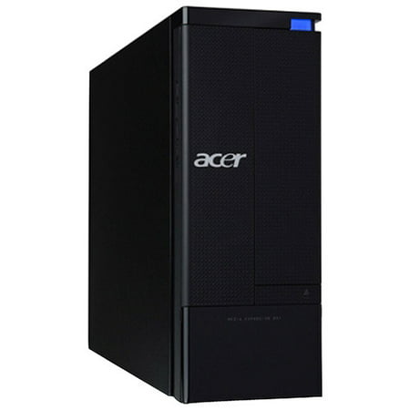 Acer Black AX1420-UR12P Desktop PC with AMD Athlon II X2 220 Processor, 2GB Memory, 500GB Hard Drive and Windows 7 Home Premium with Windows 8 Pro Upgrade Option