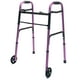 thumbnail image 1 of Walker Lumex ColorSelect enrollable y plegable con ruedas, color ciruela, 1 of 7