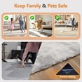 thumbnail image 7 of 16 Pcs Rug Tape,Anti Slip Rug Pads Grippers for Hardwood Floors and Tiles,No Residue,Reusable Carpet Tape for Area Rugs, Double-Sided Adhesive Rug Stickers, 7 of 7