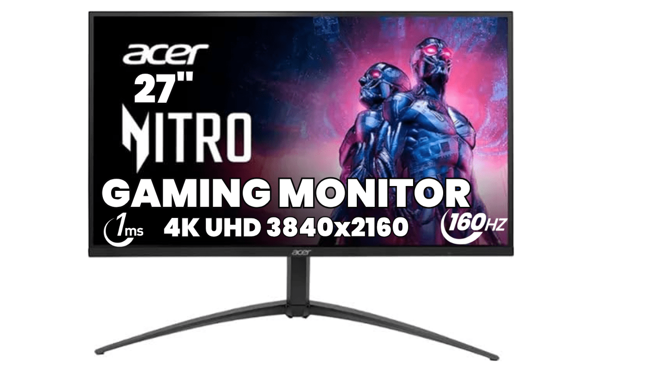 Restored Acer Nitro P3 27" 4K UHD IPS 160Hz Gaming Monitor 3840x2160 (Refurbished)